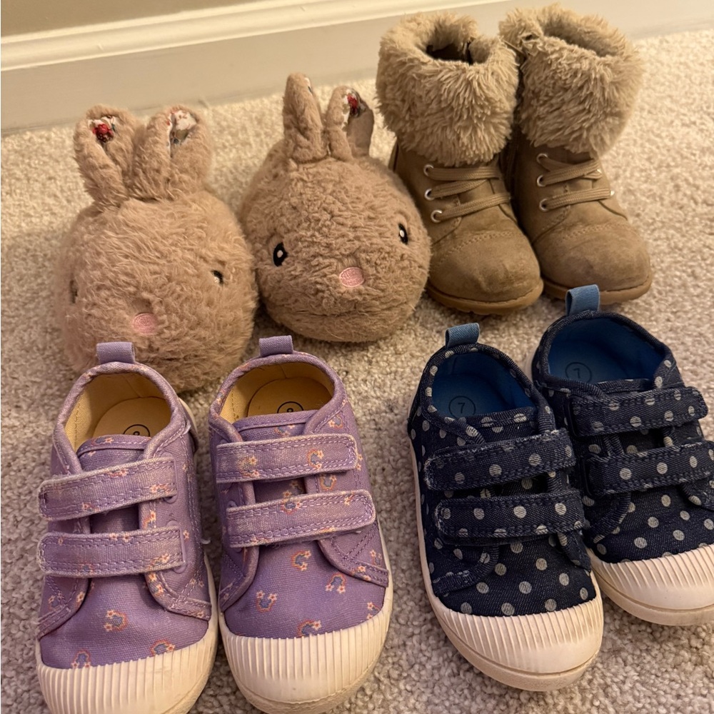 Toddler girls Shoes Set